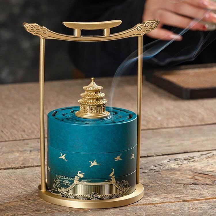 Satorins Ancient Asian Incense sets incense stamp incense seal Incense burner - Satorins